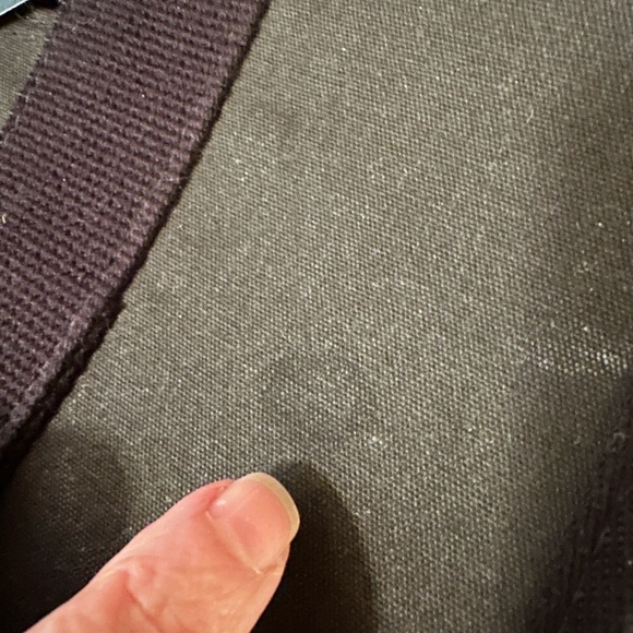 VTG Big Dogs 100% Cotton Canvas Traveler Expandable Messenger Bag Bernard- RARE - Picture 8 of 14